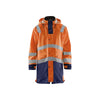 BLAKLADER 43262005 Raincoat Hi Vis LEVEL 3 Hi Vis Reflective Raincoat MEN - Waterproof