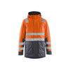 BLAKLADER 44951987 Winter Parka Hi vis Hi Vis Reflective Parka Work Jacket MEN - Waterproof