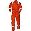 SIR SAFETY LIGHT CARBOFLAME Hi Vis Reflective Work Coverall Men - Knee Pad Pockets