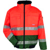 Planam Warnschutz Comfortjacke orange/grün S orange/grün - Vorschaubild