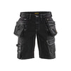 BLAKLADER 19921141 | Craftsman shorts stretch X1900 Work Shorts Men - Cordura Denim