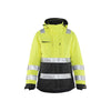 BLAKLADER 48721987 Women's Hi Vis Winter Jacket Hi Vis Reflective Work Jacket WOMEN - Waterproof