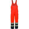 Planam Warnschutz Winterlatzhose orange/marine S orange/marine - Vorschaubild