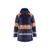 BLAKLADER 44851977 Hi Vis Winter Parka Parka Work Jacket MEN - Waterproof