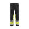 BLAKLADER 15511811 | Hi Vis Trousers with Stretch Hi Vis Reflective Work Trousers Men - 65% Polyester