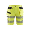 BLAKLADER 71861811 | Women's Hi Vis shorts with stretch Hi Vis Reflective Work Shorts Women - Stretch Fabric