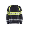 BLAKLADER 34591762 MULTINORM Hi Vis Reflective Work Sweatshirt MEN - Flame Retardant