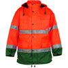 Planam Warnschutz Parka orange/grün S orange/grün - Vorschaubild