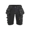 BLAKLADER 79921141 | Women's craftsman shorts X1900 stretch Work Shorts Women - Cordura Denim