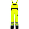 Planam Warnschutz Latzhose gelb/marine 102 gelb/marine - Vorschaubild