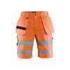 BLAKLADER 15351811 | Hi Vis shorts Hi Vis Reflective Work Shorts Men - Twill Fabric