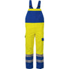 Planam Major Protect Latzhose warngelb/kornblumenblau 102 gelb/kornblumenblau - Vorschaubild