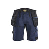 BLAKLADER 19721149 | STRIKER Craftsman Shorts with stretch Work Shorts Men - CORDURA Denim