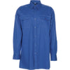 Planam Hemden Köperhemd Langarm mittelblau 37/38 mittelblau - Vorschaubild