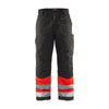 BLAKLADER 18621811 | Hi Vis Winter Trousers Hi Vis Reflective Work Trousers Men - Insulated Lining