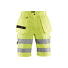 BLAKLADER 15351811 | Hi Vis shorts Hi Vis Reflective Work Shorts Men - Twill Fabric
