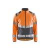 BLAKLADER 48772516 Hi Vis Softshell Jacket Hi Vis Reflective Softshell Work Jacket MEN - Water Repellent