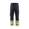 BLAKLADER 17051519 | Inherent Steel trousers Hi Vis Reflective Work Trousers Men - Modacrylic Blend