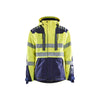 BLAKLADER 44961918 Hi Vis Shell jacket Hi Vis Reflective Shell Work Jacket MEN - Waterproof
