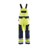 BLAKLADER 26601811 Hi Vis Bib trousers Hi Vis Reflective Work Bib Trousers Men - twill fabric