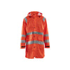 BLAKLADER 43242000 Rain Jacket Hi Vis LEVEL 1 Hi Vis Reflective Rain Jacket MEN - Waterproof
