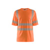 BLAKLADER 35222537 Hi vis T shirt Hi Vis Reflective Short Sleeve Work T-Shirt MEN - Moisture Wicking