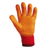 POLAR GLOVES - Hi-Vis Fluorescent PVC - Lycra Lining - Elastic Lycra Cuff - Pack of 12 Pieces - Image 1