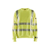 BLAKLADER 30871762 MULTINORM Hi Vis Reflective Work Sweatshirt MEN - Flame Retardant