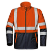 SIR SAFETY MICROLINES COMPLEX High Vis Softshell Jacket Men - Reflective Bands