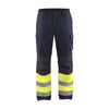 BLAKLADER 18691514 | Multinorm Winter Trousers Hi Vis Reflective Work Trousers Men - Antistatic