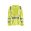 BLAKLADER 33831011 Hi Vis UV long sleeved T shirt Hi Vis Reflective Long Sleeve Work T-Shirt MEN - 100% Polyester