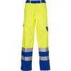 Planam Major Protect Bundhose warngelb/kornblumenblau 102 gelb/kornblumenblau - Vorschaubild