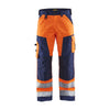 BLAKLADER 15661811 | Hi Vis trousers Hi Vis Reflective Work Trousers Men - Class 2 Certified