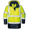 MOTORWAY SPLIT JACKET - Class 3 - Hi-Vis - PU Coated Polyester - Image 1