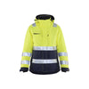 BLAKLADER 48721987 Women's Hi Vis Winter Jacket Hi Vis Reflective Work Jacket WOMEN - Waterproof