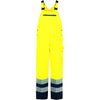 Planam Warnschutz Winterlatzhose gelb/marine S gelb/marine - Vorschaubild
