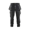 BLAKLADER 19991141 | Craftsman Trousers Stretch X1900 Work Trousers Men - Cordura Denim