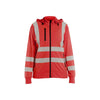 BLAKLADER 35742538 Hi Vis Reflective Hoodie Work Sweatshirt WOMEN - Detachable Hood