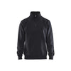 BLAKLADER 33651048 Sweatshirt With Collar Half-zip Work Sweatshirt MEN - Brushed Inside