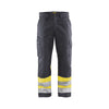BLAKLADER 15641811 | Hi Vis trousers Hi Vis Reflective Work Trousers Men - twill fabric