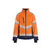 BLAKLADER 47611977 Women's Hi Vis Shell Jacket Hi Vis Reflective Shell Work Jacket WOMEN - Waterproof