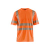 BLAKLADER 34201013 HI VIS UV PROTECTED T SHIRT Hi Vis Reflective Short Sleeve Work T-Shirt MEN - 100% Polyester
