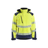 BLAKLADER 44002513 Hi vis Lightweight lined Winter Softshell Jacket Work Jacket MEN - Waterproof