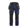 BLAKLADER 19701149 | STRIKER Craftsman Trousers with stretch Work Trousers Men - CORDURA Denim