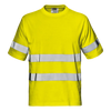 SIR SAFETY LIGHT MISTRAL Hi Vis Reflective Short Sleeve Work T-Shirt MEN - 55% Cotton