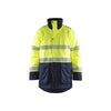 BLAKLADER 45271534 Multinorm Winter Parka Hi Vis Reflective Parka Work Jacket MEN - Ripstop