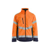 BLAKLADER 47601977 Hi vis Shell Jacket Hi Vis Reflective Shell Work Jacket MEN - Waterproof