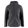 BLAKLADER 47532516 Softshell Jacket with Hood Softshell Work Jacket MEN - Water Repellent