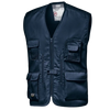REPORTER WAISTCOAT - Adjustable Waist - Multi-Pocket Design - Lightweight Fabric
