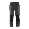 BLAKLADER 15551860 | Craftsman trousers Work Trousers Men - twill fabric